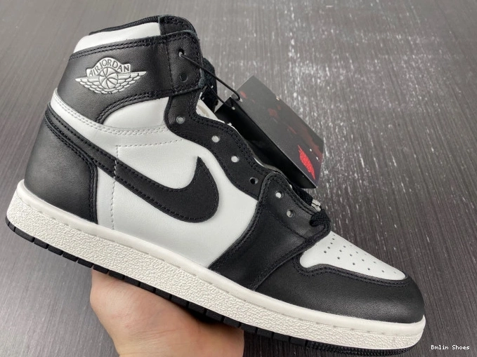 Bmlin Shoes Black BQ4422-001 Jordan 1 Retro 85 White High (2023) 0723